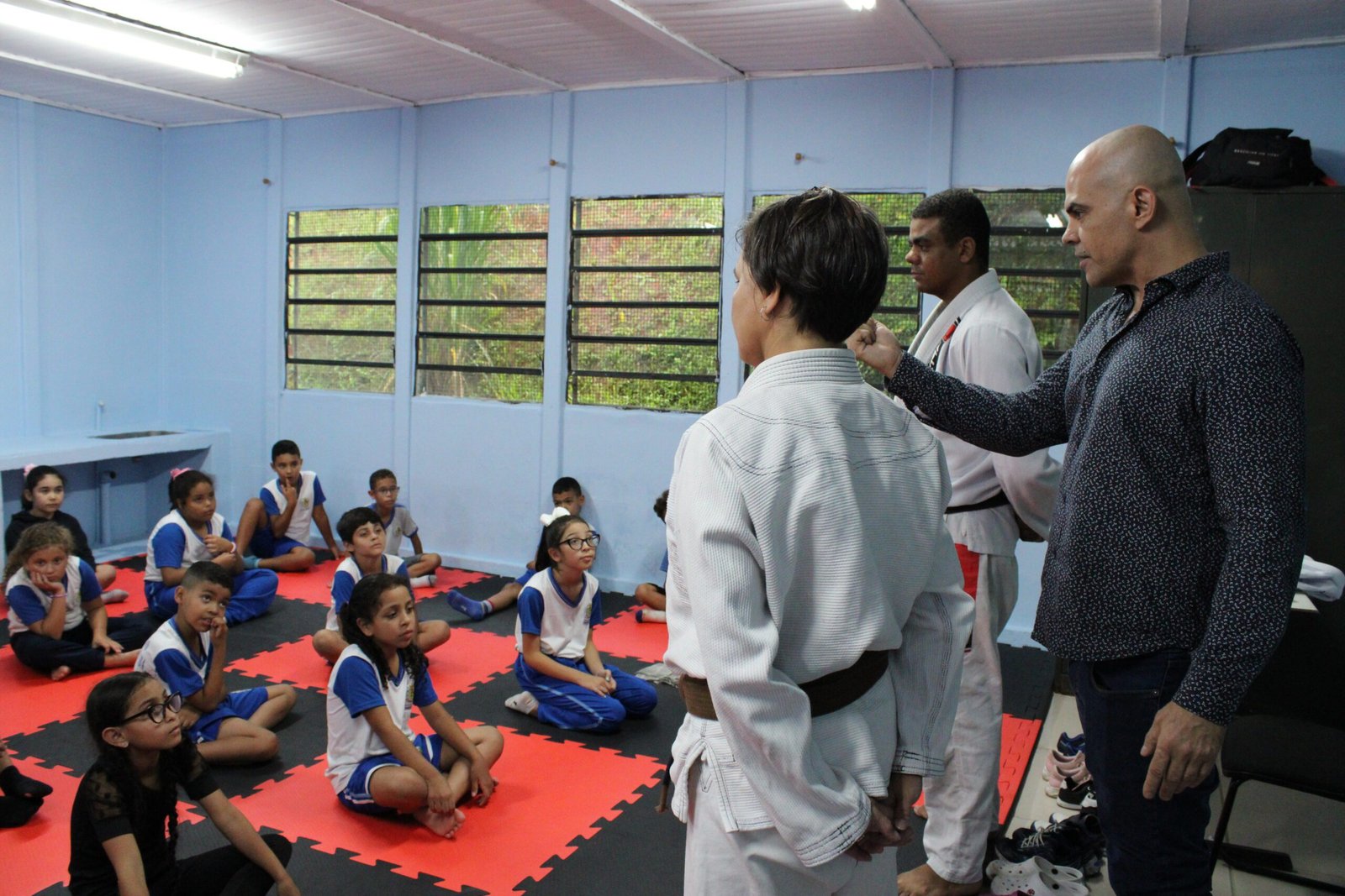 MINUTO SEMECTI  -Escolas de Tempo Integral recebem aulas de Jiu-jitsu por meio do PROEDUC