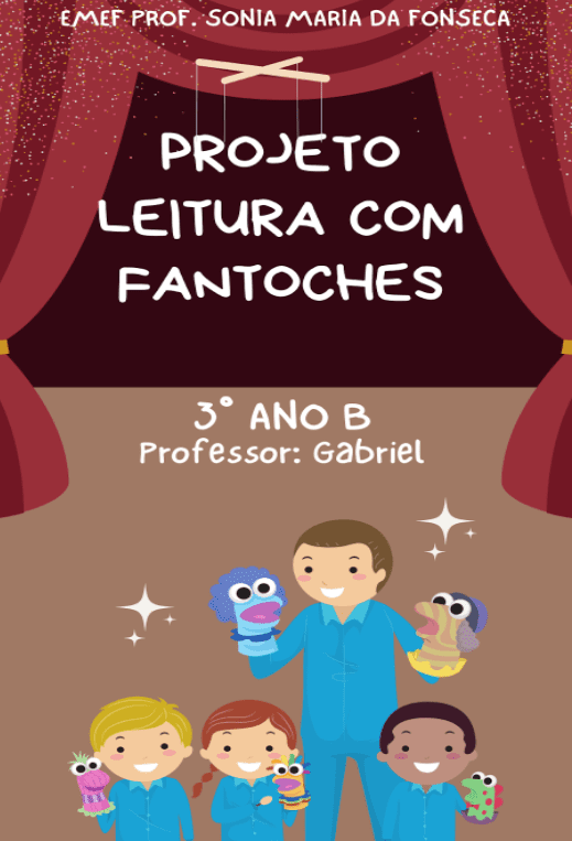 Projeto Leitura com fantoches 3ºano