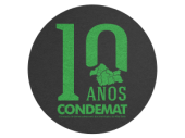 10 Anos Condemat logo - fundo preto menor